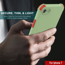 Load image into Gallery viewer, Punkcase Protective &amp; Lightweight TPU Case [Sunshine Series] for iPhone 7 [Light Green]
