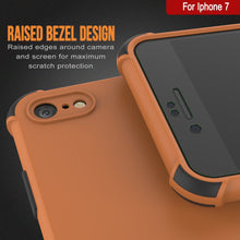 Load image into Gallery viewer, Punkcase Protective &amp; Lightweight TPU Case [Sunshine Series] for iPhone 7 [Orange]
