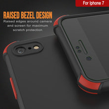 Load image into Gallery viewer, Punkcase Protective &amp; Lightweight TPU Case [Sunshine Series] for iPhone 7 [Black]

