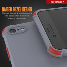 Load image into Gallery viewer, Punkcase Protective &amp; Lightweight TPU Case [Sunshine Series] for iPhone 7 [Grey]
