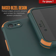 Load image into Gallery viewer, Punkcase Protective &amp; Lightweight TPU Case [Sunshine Series] for iPhone 7 [Dark Green]
