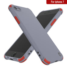 Load image into Gallery viewer, Punkcase Protective &amp; Lightweight TPU Case [Sunshine Series] for iPhone 7 [Grey]
