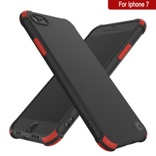 Load image into Gallery viewer, Punkcase Protective &amp; Lightweight TPU Case [Sunshine Series] for iPhone 7 [Black]
