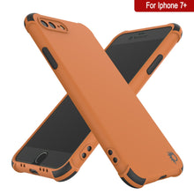 Load image into Gallery viewer, Punkcase Protective &amp; Lightweight TPU Case [Sunshine Series] for iPhone 7+ Plus [Orange]
