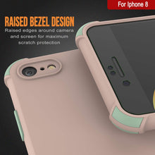 Load image into Gallery viewer, Punkcase Protective &amp; Lightweight TPU Case [Sunshine Series] for iPhone 8 [Pink]
