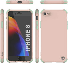 Load image into Gallery viewer, Punkcase Protective &amp; Lightweight TPU Case [Sunshine Series] for iPhone 8 [Pink]
