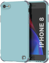 Load image into Gallery viewer, Punkcase Protective &amp; Lightweight TPU Case [Sunshine Series] for iPhone 8 [Teal]
