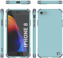 Load image into Gallery viewer, Punkcase Protective &amp; Lightweight TPU Case [Sunshine Series] for iPhone 8 [Teal]

