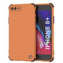 Load image into Gallery viewer, Punkcase Protective &amp; Lightweight TPU Case [Sunshine Series] for iPhone 8+ Plus [Orange]
