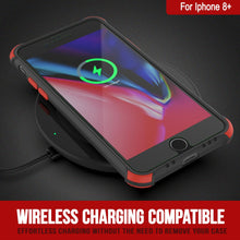 Load image into Gallery viewer, Punkcase Protective &amp; Lightweight TPU Case [Sunshine Series] for iPhone 8+ Plus [Black]
