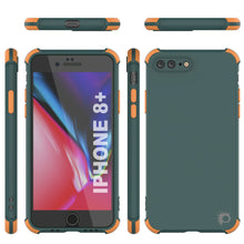 Load image into Gallery viewer, Punkcase Protective &amp; Lightweight TPU Case [Sunshine Series] for iPhone 8+ Plus [Dark Green]
