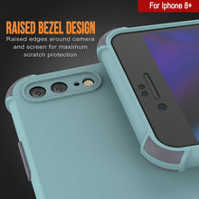 Load image into Gallery viewer, Punkcase Protective &amp; Lightweight TPU Case [Sunshine Series] for iPhone 8+ Plus [Teal]

