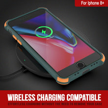 Load image into Gallery viewer, Punkcase Protective &amp; Lightweight TPU Case [Sunshine Series] for iPhone 8+ Plus [Dark Green]
