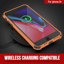 Load image into Gallery viewer, Punkcase Protective &amp; Lightweight TPU Case [Sunshine Series] for iPhone 8+ Plus [Orange]
