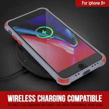 Load image into Gallery viewer, Punkcase Protective &amp; Lightweight TPU Case [Sunshine Series] for iPhone 8+ Plus [Grey]
