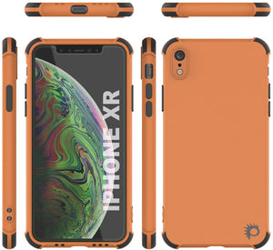 Punkcase Protective & Lightweight TPU Case [Sunshine Series] for iPhone XR [Orange]