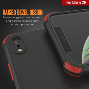 Punkcase Protective & Lightweight TPU Case [Sunshine Series] for iPhone XR [Black]