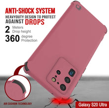 Load image into Gallery viewer, Punkcase Protective &amp; Lightweight TPU Case [Sunshine Series] for Galaxy S20 Ultra [Rose]
