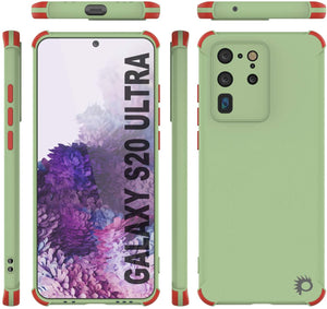Punkcase Protective & Lightweight TPU Case [Sunshine Series] for Galaxy S20 Ultra [Light Green]
