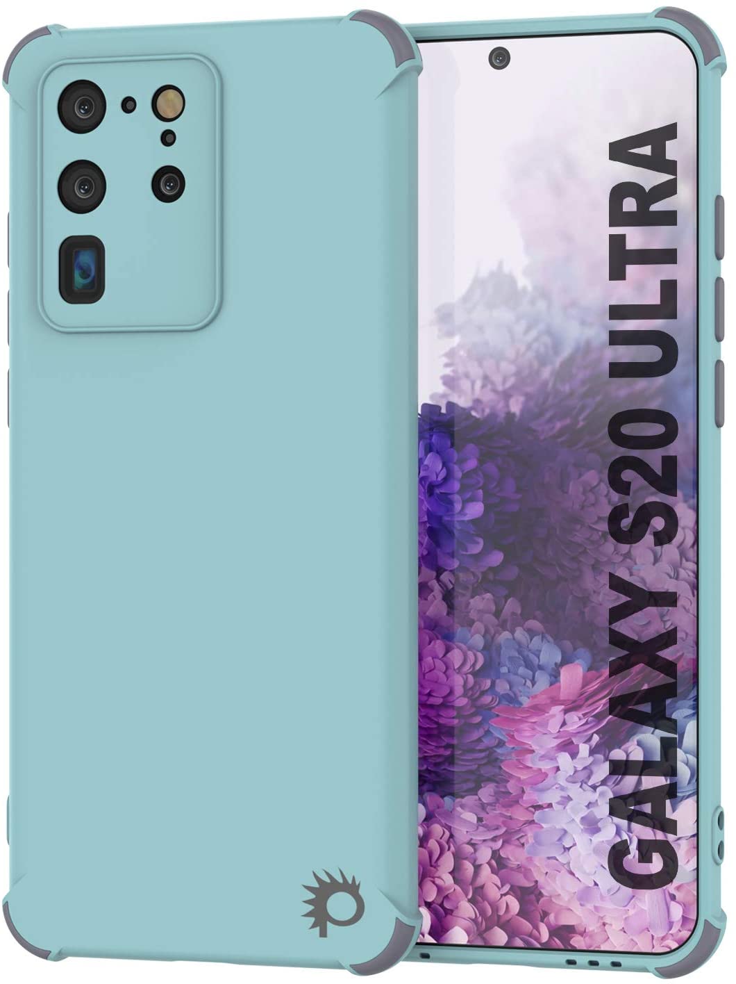 Punkcase Protective & Lightweight TPU Case [Sunshine Series] for Galaxy S20 Ultra [Teal]