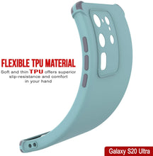 Load image into Gallery viewer, Punkcase Protective &amp; Lightweight TPU Case [Sunshine Series] for Galaxy S20 Ultra [Teal]
