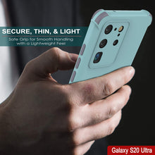 Load image into Gallery viewer, Punkcase Protective &amp; Lightweight TPU Case [Sunshine Series] for Galaxy S20 Ultra [Teal]
