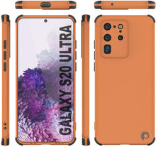 Load image into Gallery viewer, Punkcase Protective &amp; Lightweight TPU Case [Sunshine Series] for Galaxy S20 Ultra [Orange]
