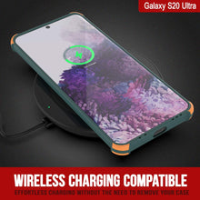 Load image into Gallery viewer, Punkcase Protective &amp; Lightweight TPU Case [Sunshine Series] for Galaxy S20 Ultra [Dark Green]
