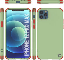 Load image into Gallery viewer, Punkcase Protective &amp; Lightweight TPU Case [Sunshine Series] for iPhone 12 Pro Max [Light Green]
