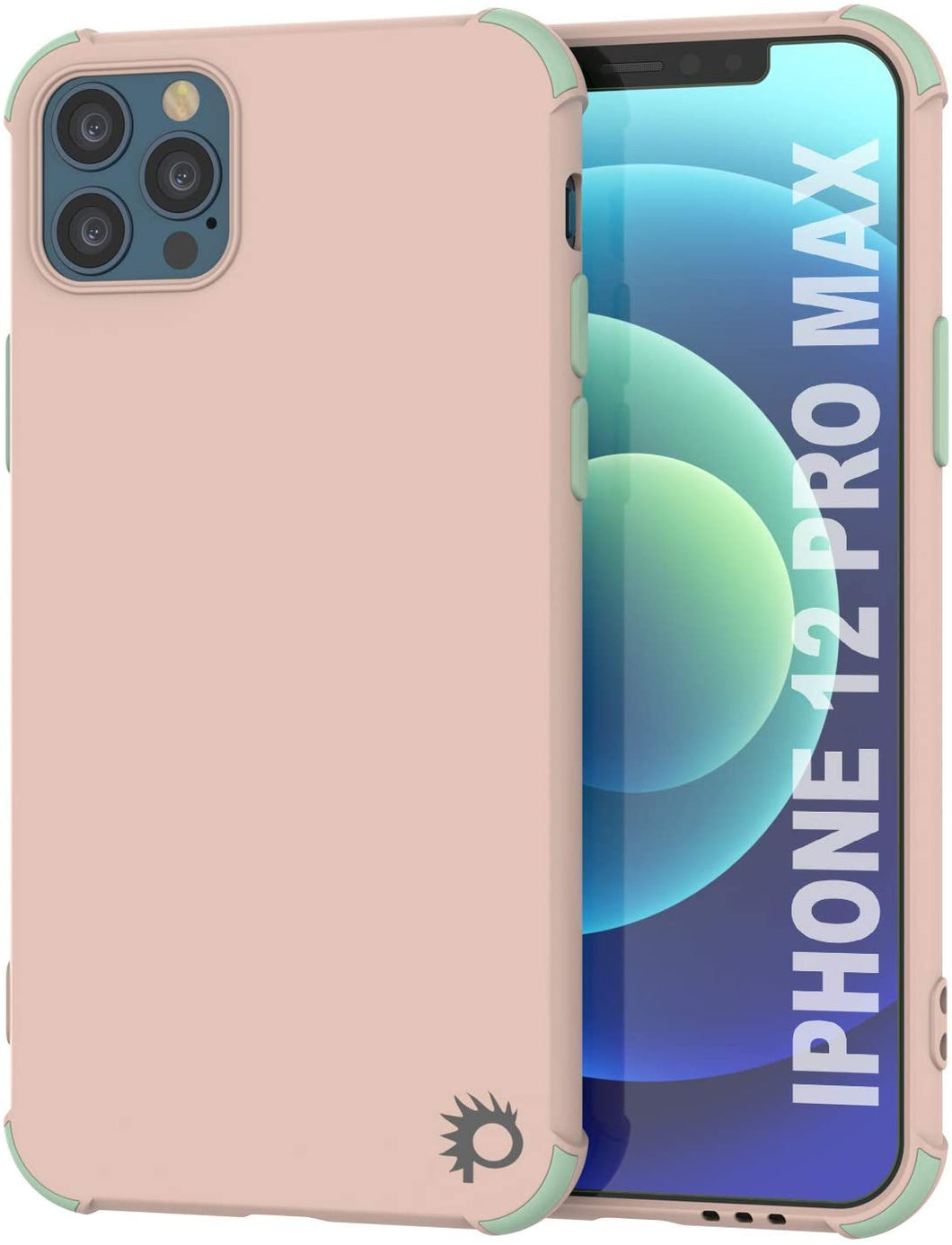Punkcase Protective & Lightweight TPU Case [Sunshine Series] for iPhone 12 Pro Max [Pink]