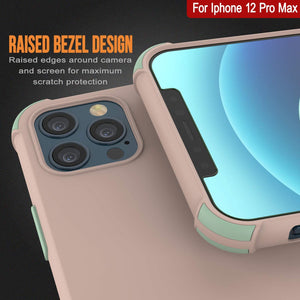 Punkcase Protective & Lightweight TPU Case [Sunshine Series] for iPhone 12 Pro Max [Pink]
