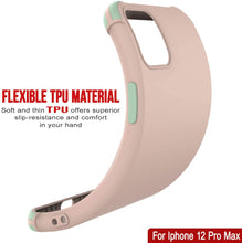 Load image into Gallery viewer, Punkcase Protective &amp; Lightweight TPU Case [Sunshine Series] for iPhone 12 Pro Max [Pink]
