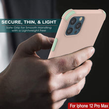 Load image into Gallery viewer, Punkcase Protective &amp; Lightweight TPU Case [Sunshine Series] for iPhone 12 Pro Max [Pink]
