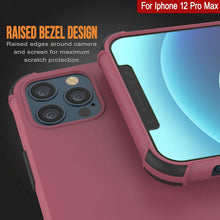Load image into Gallery viewer, Punkcase Protective &amp; Lightweight TPU Case [Sunshine Series] for iPhone 12 Pro Max [Rose]
