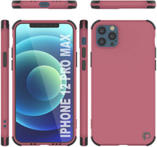 Load image into Gallery viewer, Punkcase Protective &amp; Lightweight TPU Case [Sunshine Series] for iPhone 12 Pro Max [Rose]

