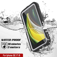Load image into Gallery viewer, iPhone 7 Waterproof IP68 Case, Punkcase [white]  [Maximus Series] [Slim Fit] [IP68 Certified] [Shockresistant] Clear Armor Cover with Screen Protector | Ultimate Protection
