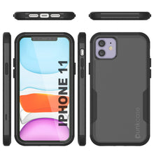 Load image into Gallery viewer, Punkcase for iPhone 11 Belt Clip Multilayer Holster Case [Patron Series] [Black]
