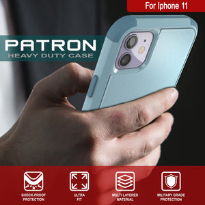 Punkcase for iPhone 11 Belt Clip Multilayer Holster Case [Patron Series] [Mint]