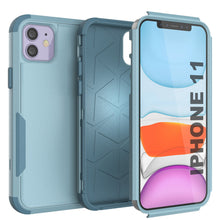 Load image into Gallery viewer, Punkcase for iPhone 11 Belt Clip Multilayer Holster Case [Patron Series] [Mint]
