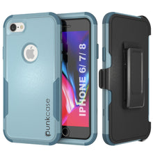Load image into Gallery viewer, Punkcase for iPhone 8 Belt Clip Multilayer Holster Case [Patron Series] [Mint]
