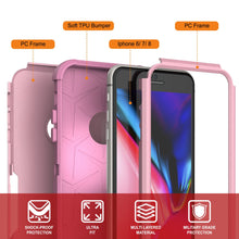 Load image into Gallery viewer, Punkcase for iPhone 6 Belt Clip Multilayer Holster Case [Patron Series] [Pink]
