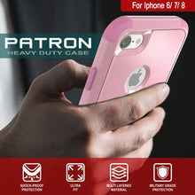 Load image into Gallery viewer, Punkcase for iPhone 6 Belt Clip Multilayer Holster Case [Patron Series] [Pink]
