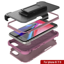 Load image into Gallery viewer, Punkcase for iPhone 6 Belt Clip Multilayer Holster Case [Patron Series] [Pink]
