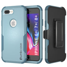 Load image into Gallery viewer, Punkcase for iPhone 6+ Plus Belt Clip Multilayer Holster Case [Patron Series] [Mint]
