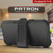Load image into Gallery viewer, Punkcase for iPhone 6+ Plus Belt Clip Multilayer Holster Case [Patron Series] [Black]

