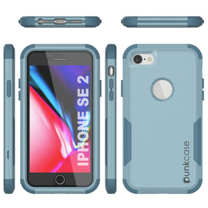 Punkcase for iPhone SE Belt Clip Multilayer Holster Case [Patron Series] [Mint]