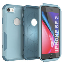 Load image into Gallery viewer, Punkcase for iPhone SE Belt Clip Multilayer Holster Case [Patron Series] [Mint]
