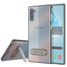 Load image into Gallery viewer, Galaxy Note 10 Lucid 3.0 PunkCase Armor Cover w/Integrated Kickstand and Screen Protector [Grey]
