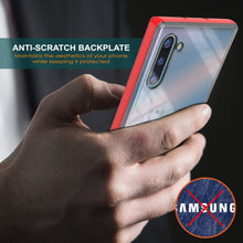 Load image into Gallery viewer, Galaxy Note 10 Lucid 3.0 PunkCase Armor Cover w/Integrated Kickstand and Screen Protector [Red]
