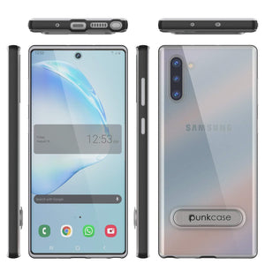 Galaxy Note 10 Lucid 3.0 PunkCase Armor Cover w/Integrated Kickstand and Screen Protector [Black]